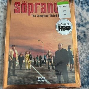 The Sopranos: The Complete Third Season DVD - Orange Cover